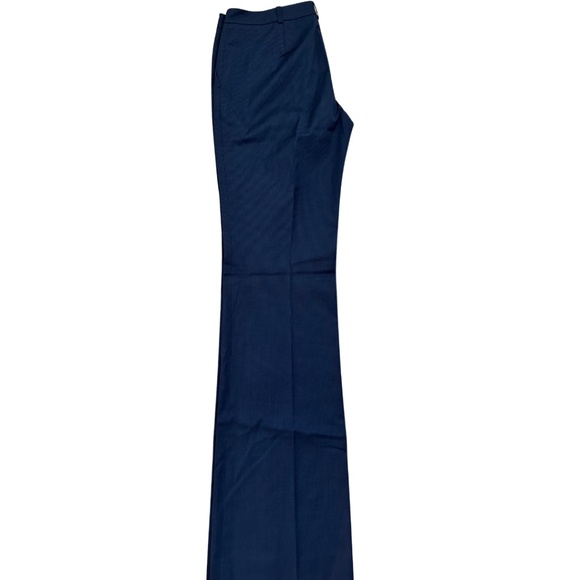 BOSS Navy Blue Pinstripe Slacks | Size 6 - Picture 4 of 4